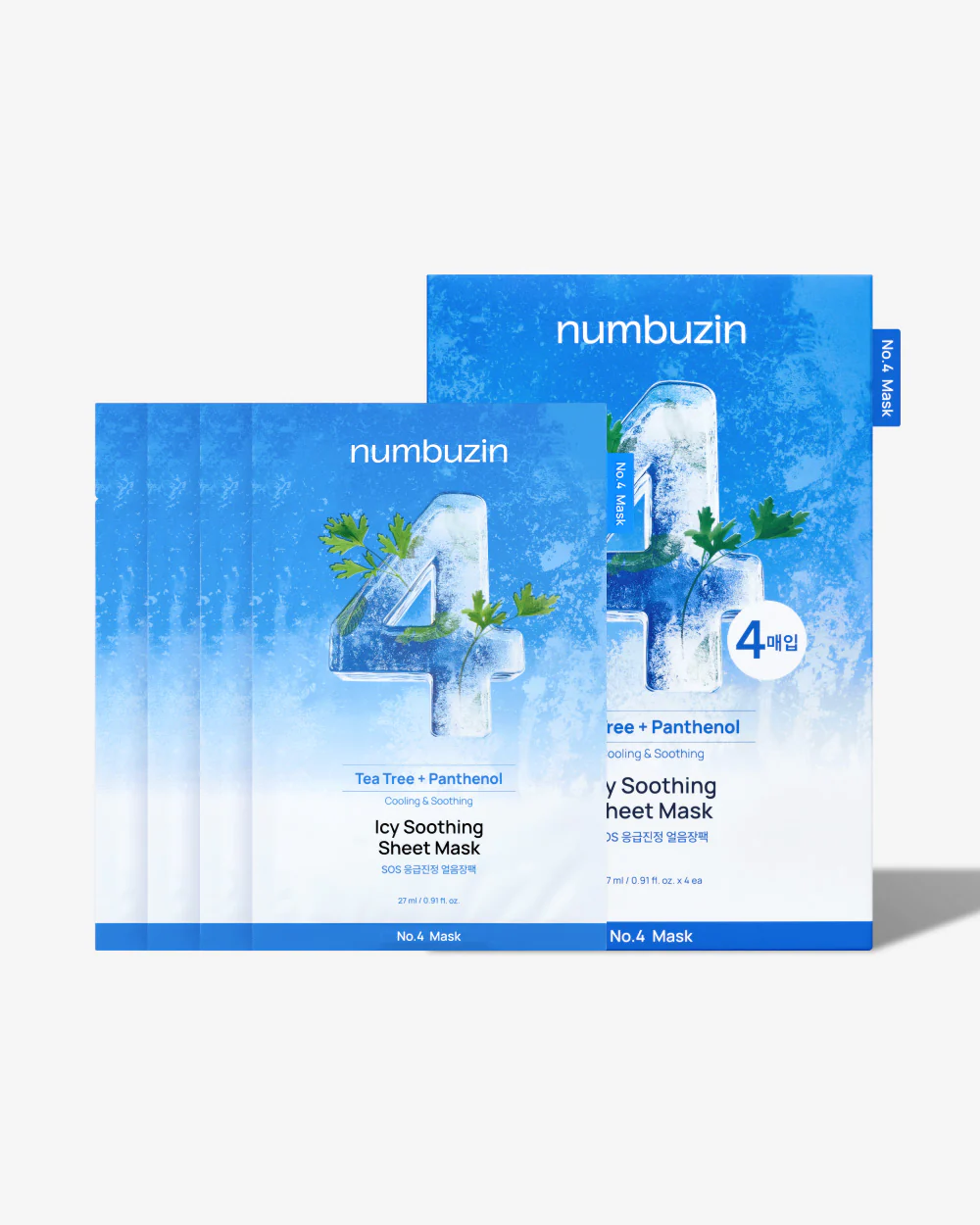 No.4 Icy Soothing Sheet Mask