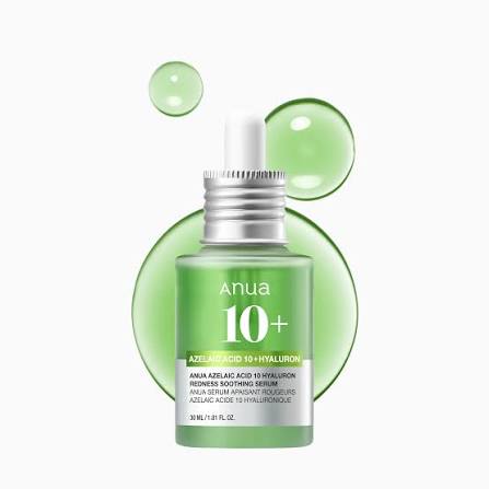 Anua Azelaic Acid 10 Hyaluron Redness Soothing Serum