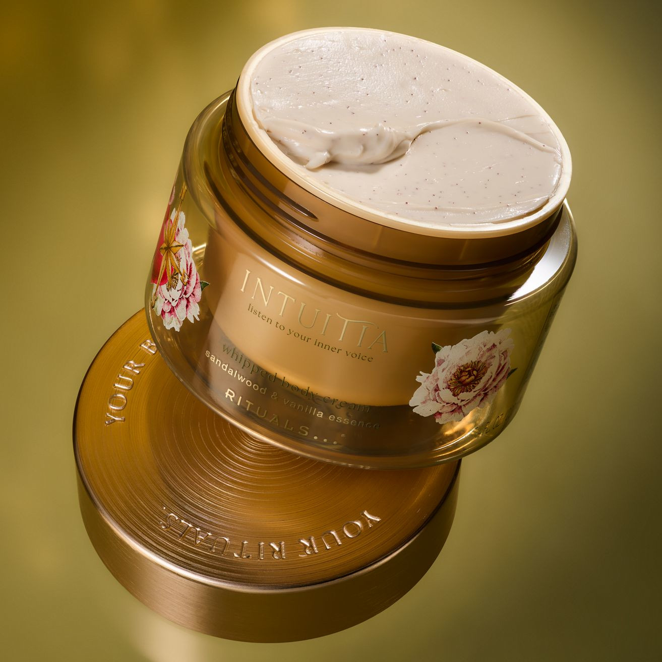 Intuitia Whipped Body Cream – Sandalwood & Vanilla Essence