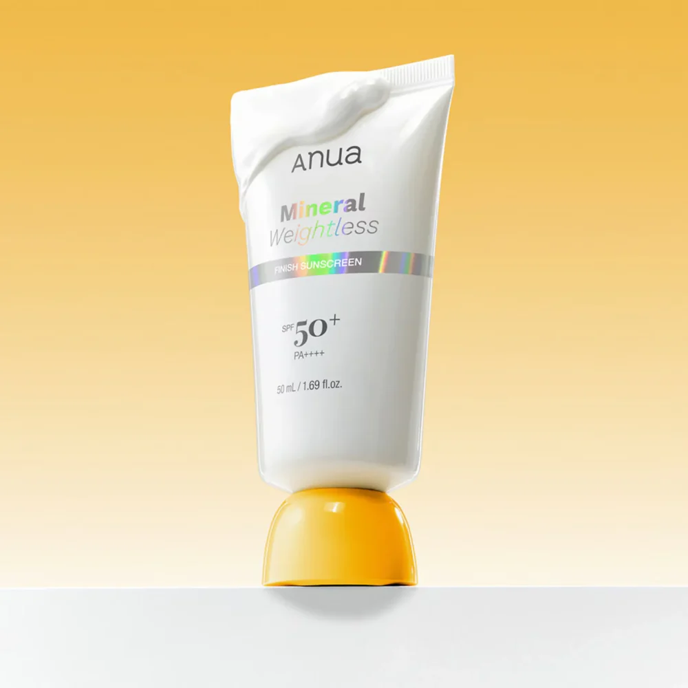 Anua Mineral Weightless Finish Sunscreen SPF 50 PA++++ 50 mL