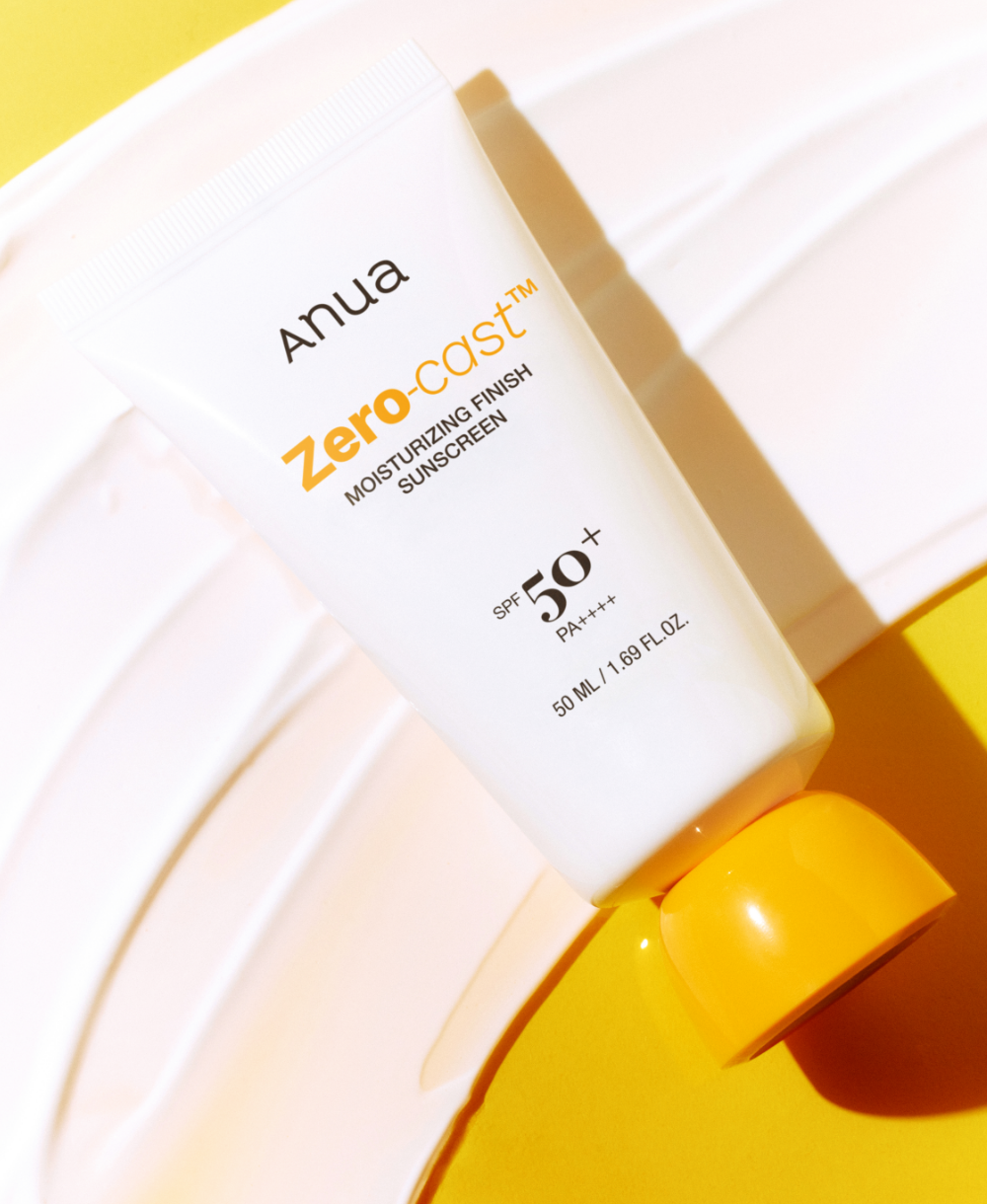 Anua Zero-Cast Moisturizing Finish Sunscreen SPF 50+ PA++++