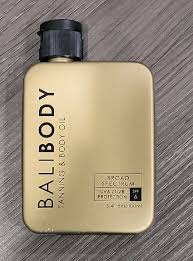 Huile bronzante corps naturelle SPF 6 Natural