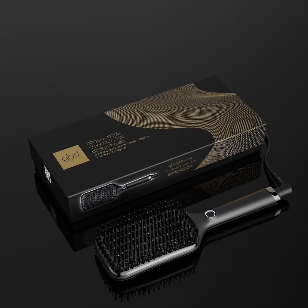 ghd Glide+ Max brosse chauffante lissante professionnelle