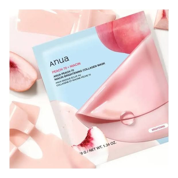 Peach 70 Niacin Brightening Collagen Mask