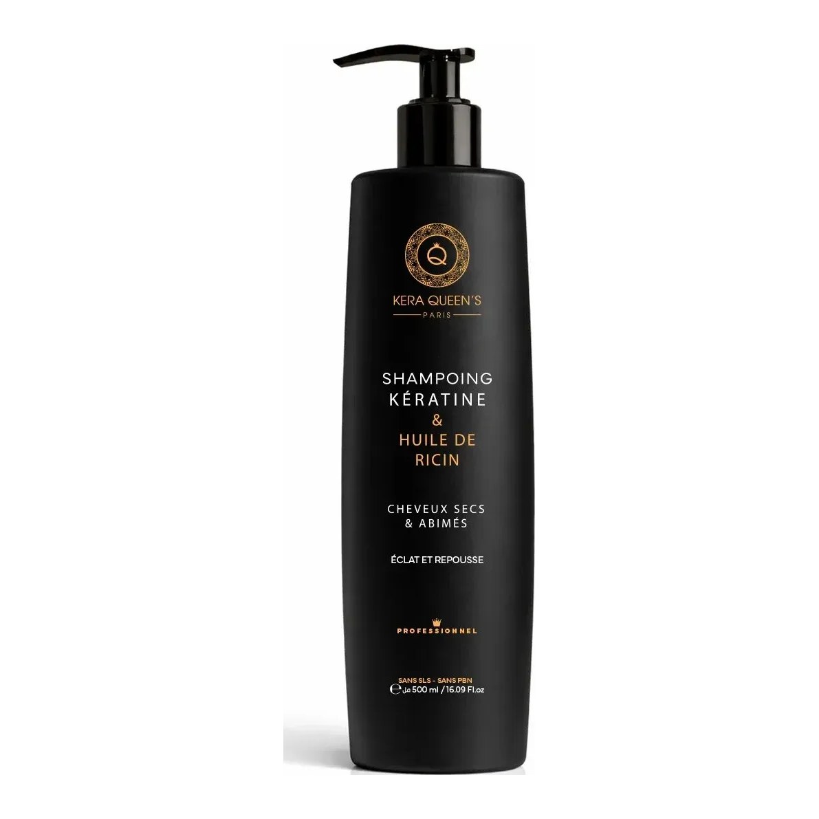Shampoing Kératine & Huile de Ricin