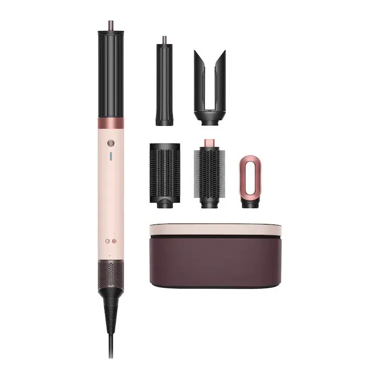 Airwrap Co-anda2x Multi-styler et Sèche-cheveux - cheveux raides à ondulés Céramique rose/Or rosé